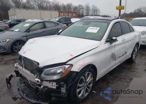 2017 Mercedes-Benz C 300 4Matic from USA, damaged, VIN 55SWF4KB7HU206023